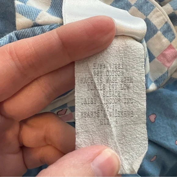 Vintage Daisy Kingdom Puff Sleeve Hearts & Bears Dress Size 4 - Picture 10 of 13